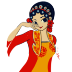 国潮人物手绘