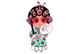 国潮人物手绘