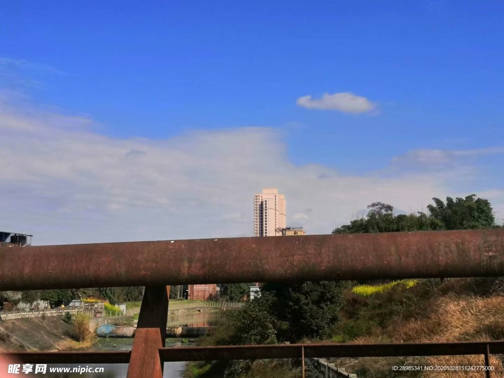 蓝天风景