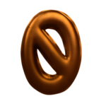 0艺术字