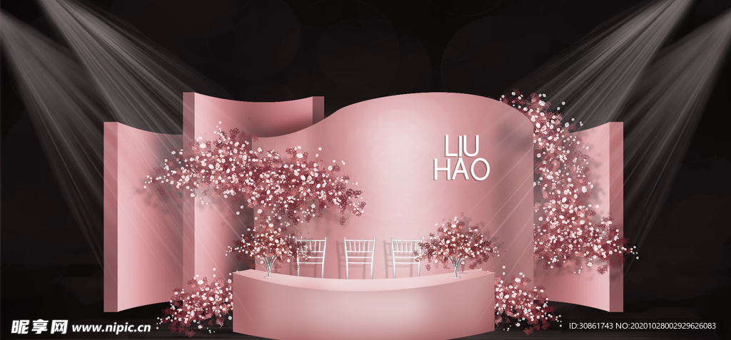 婚礼效果图