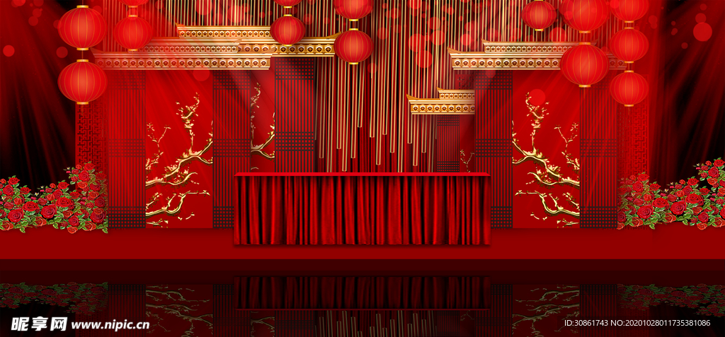婚礼效果图