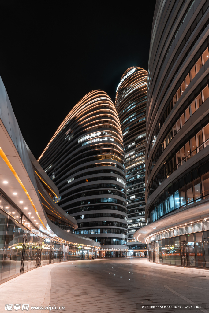 大城市建筑风景摄影