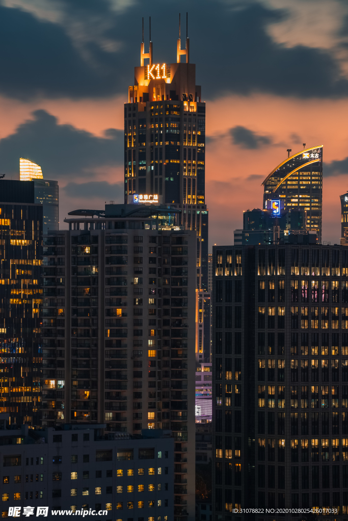 大城市建筑风景摄影