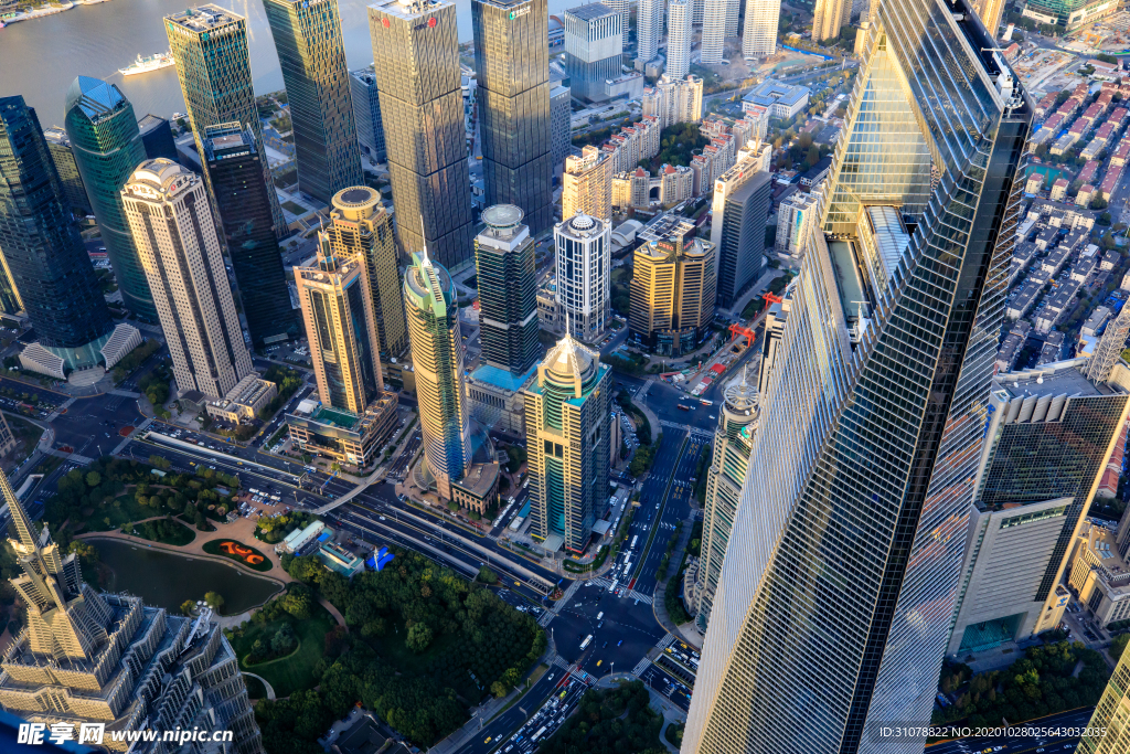 大城市建筑风景摄影