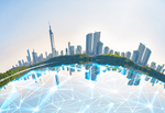 商务科技合成图案