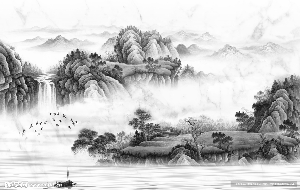 中式背景墙