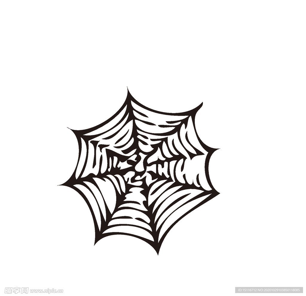 万圣节蜘蛛网