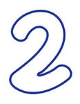卡通数字