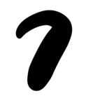 卡通数字