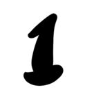 卡通数字