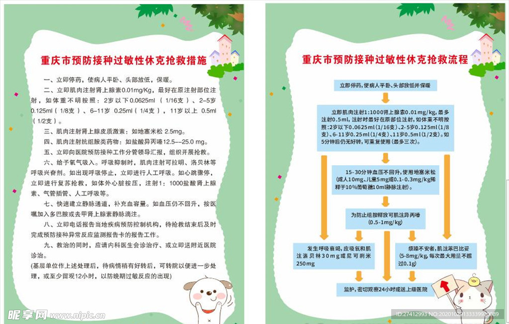 预防接种过敏性休克抢救措施