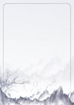 简约文艺海报背景