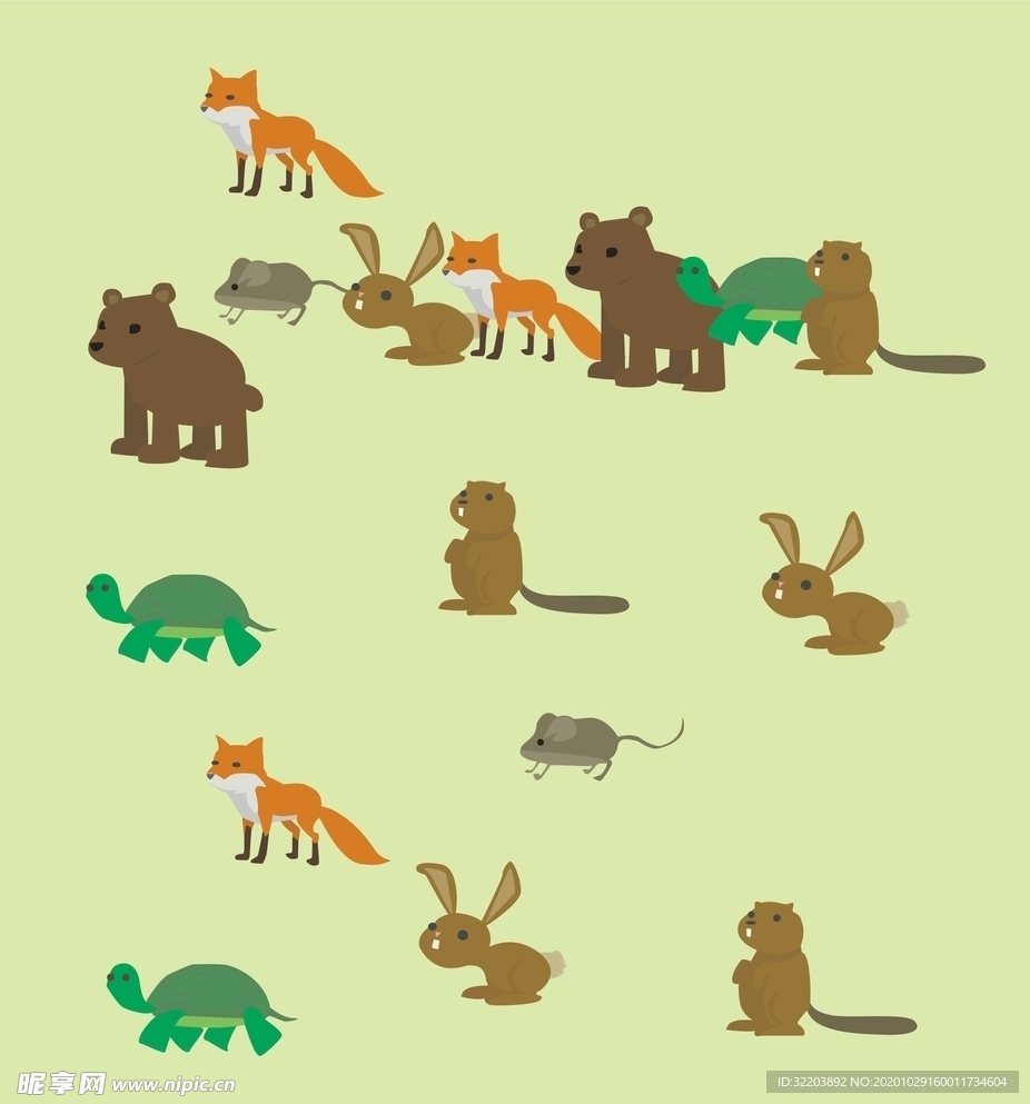 动物矢量图