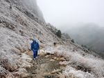 冬季 爬山