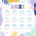 2021日历