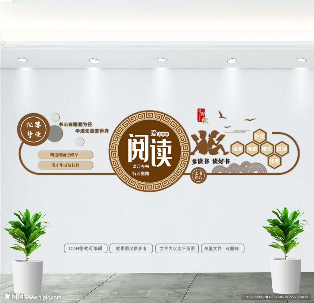 图书馆文化墙