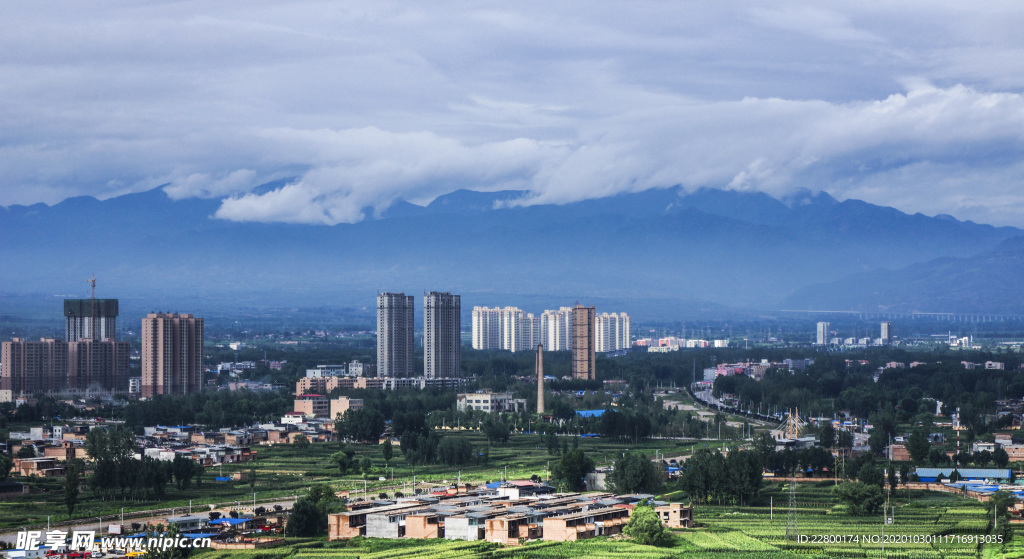 霍州风景画