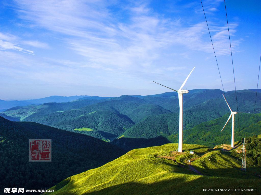 山间美景