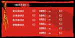 小吃店菜单