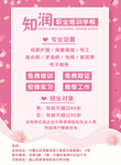 母婴  粉色海报  月嫂培训