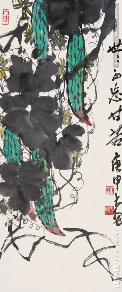 中国风水墨画