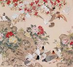 高清山水字画