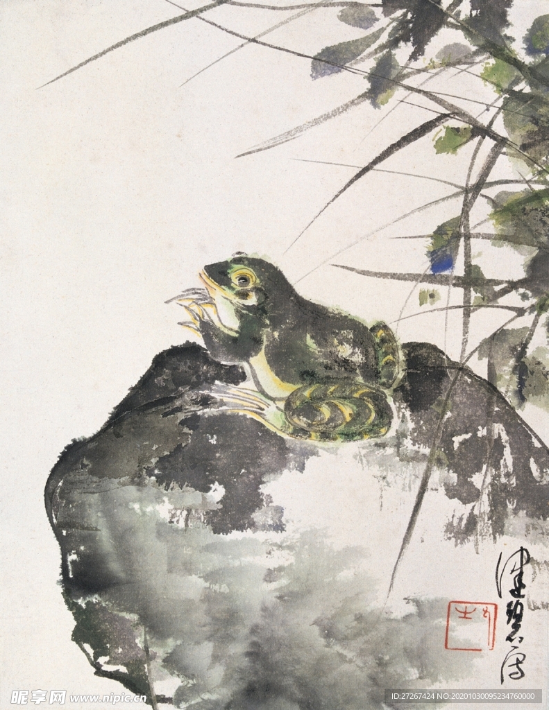中国山水字画