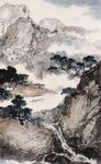 中国山水字画