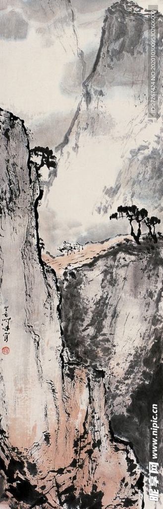 中国山水字画