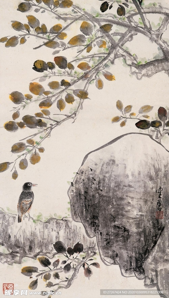 中国山水字画