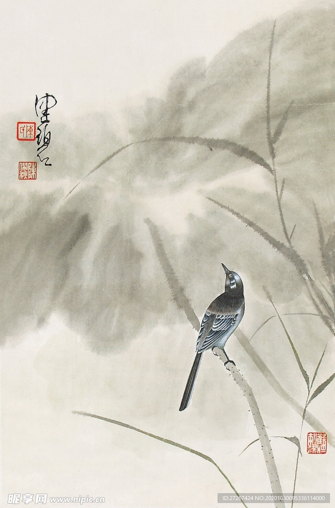 中国山水字画