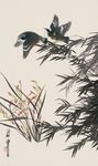 中国山水字画