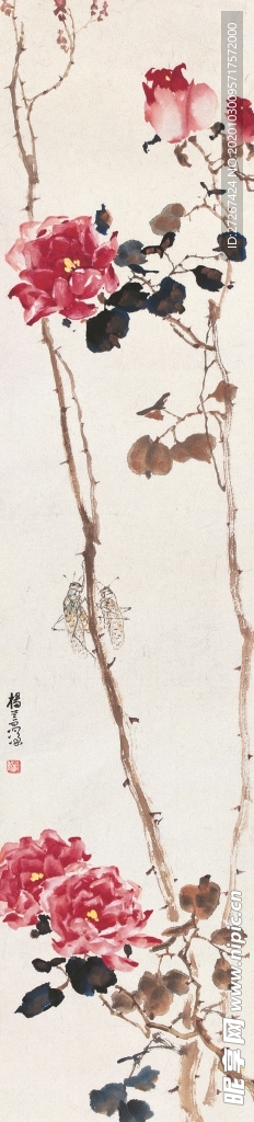 中国山水字画