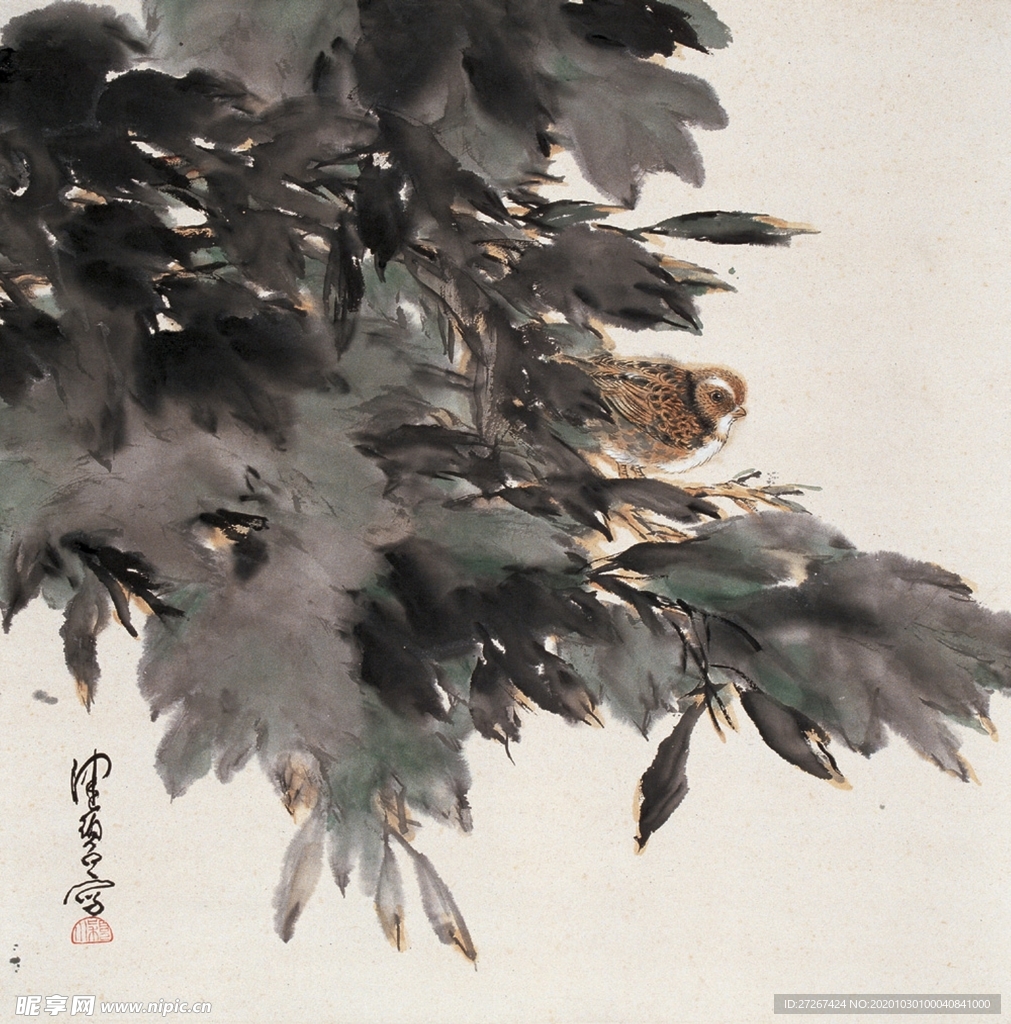 中国山水字画