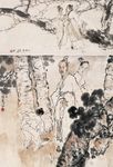 中国山水字画