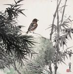 高清山水字画 中国风 水墨画