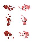 中国风梅花