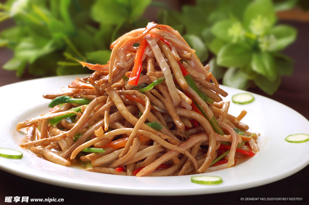 鲍汁茶树菇