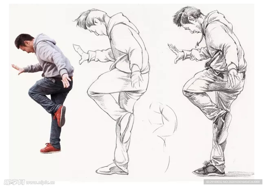 速写 人物 速写人物 人物动态