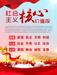 核心价值观海报