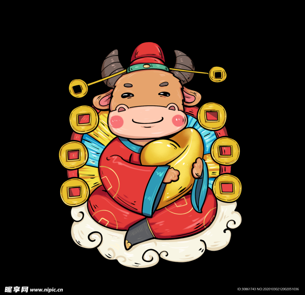 牛年卡通形象