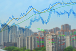 商务科技创业合成图案
