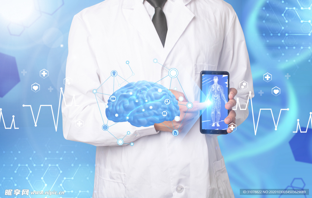 科学研究实验摄影图