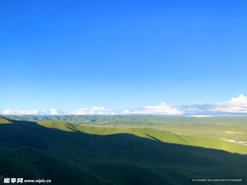 红原美景