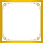 金色边框