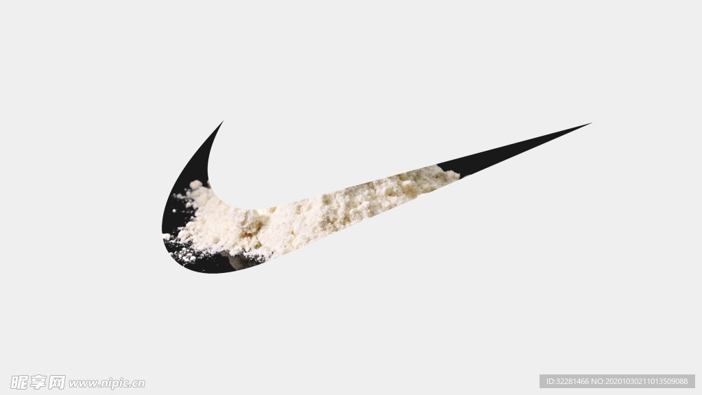 白色nike