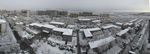 北方工业大学 雪景 全景