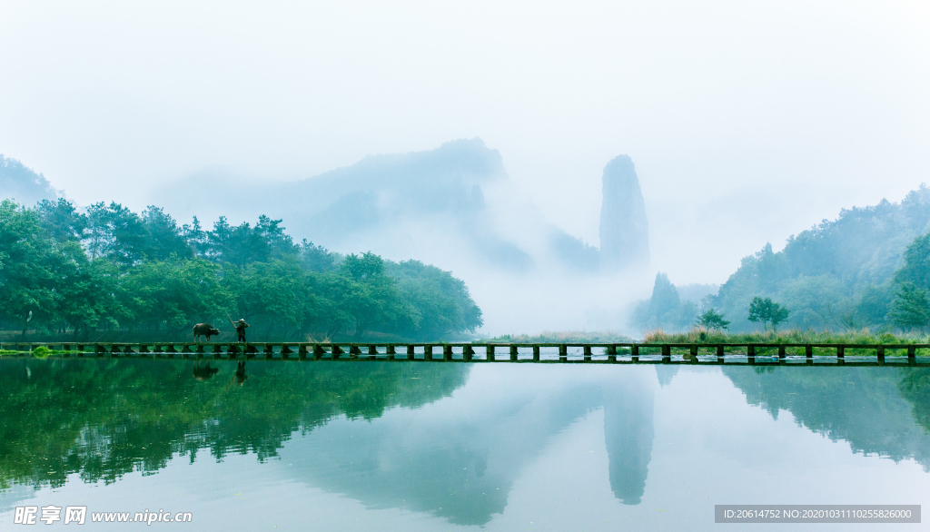 美丽的山水风景