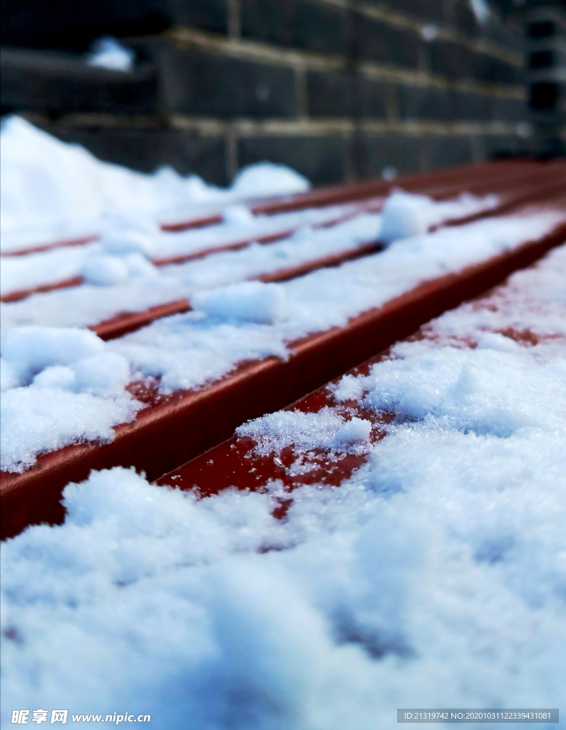 冬天积雪